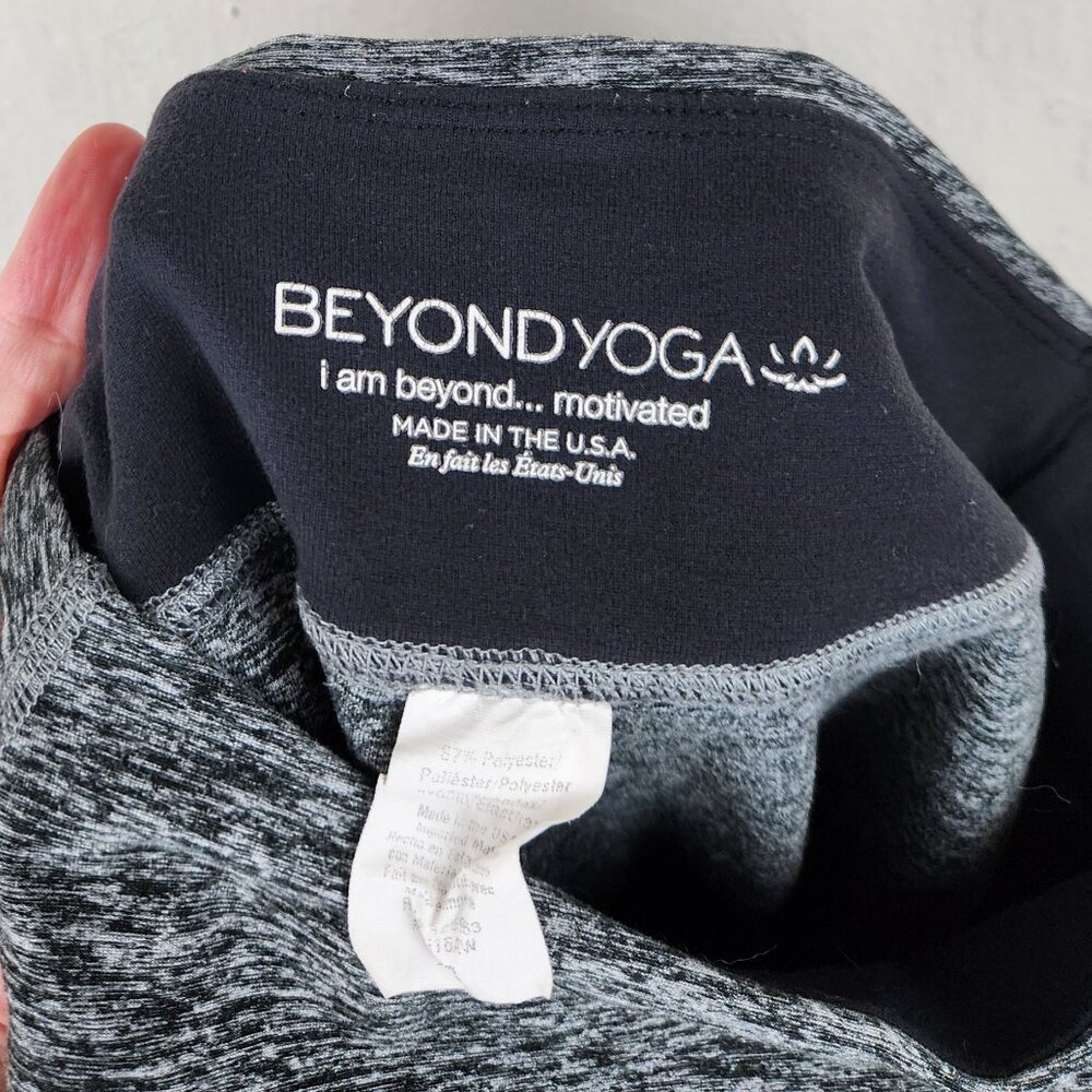 Beyond Yoga Gray Spacedye Mid Rise Full Length Leggings XS - Picture 5 of 7